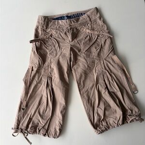 Diesel Beige Cargo Capris